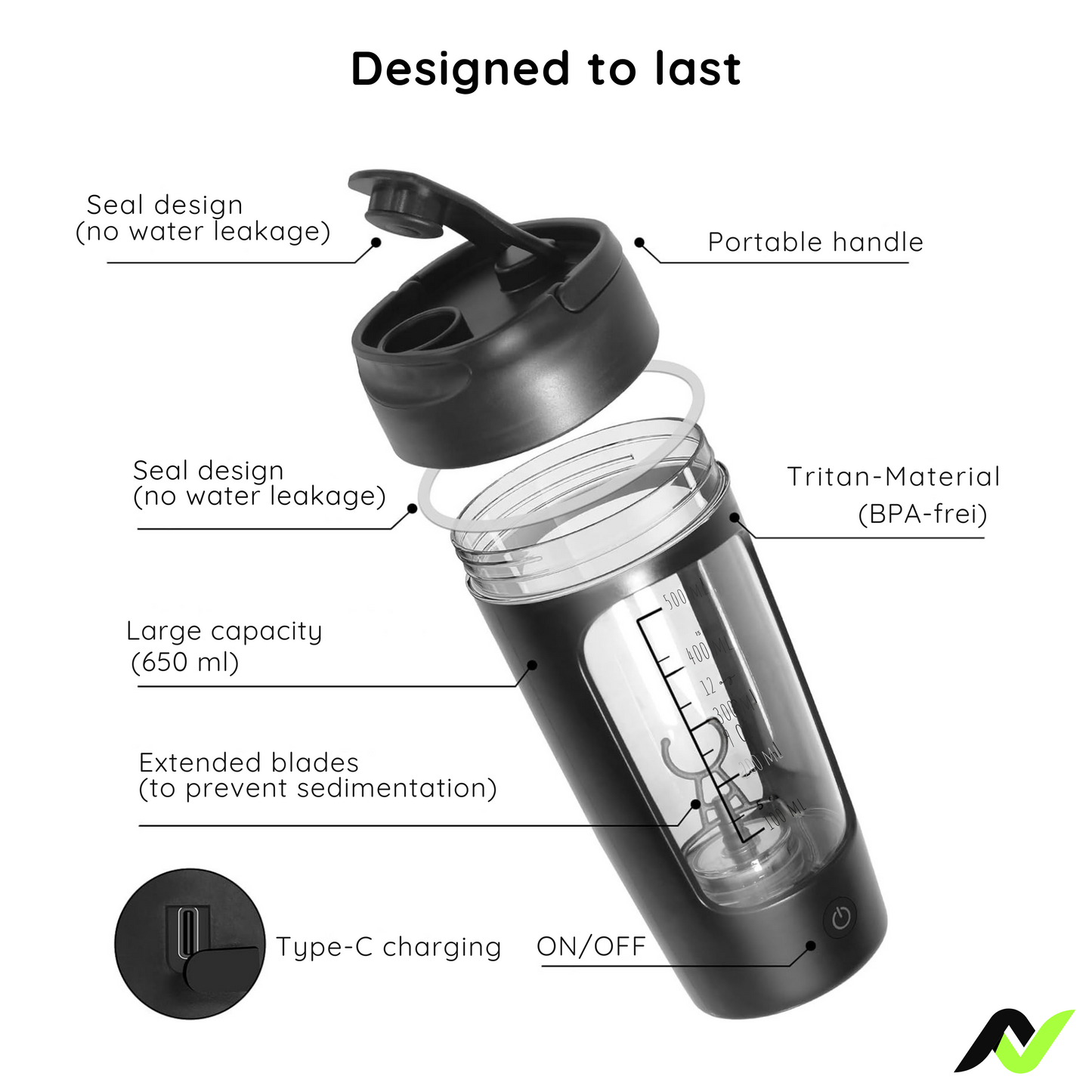 Vorttex Automatic Mixing Cup